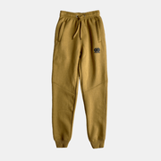Men's Future Summit Fleece Trouser in khaki, featuring a cozy interior and durable design for outdoor adventures.