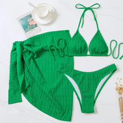 solid color summer swimsuit for women