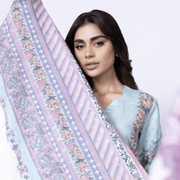 Embroidered Broshia Jacquard 3-Piece Set - Reqidas