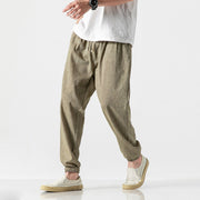 Casual Loose Fit Harem Pants for Men – Side View