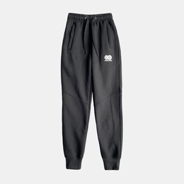 Men's Future Summit Fleece Trouser in black, featuring an adjustable waist and cozy fleece fabric for outdoor comfort.