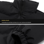 Men's Stand-up Collar Slim Fit Jacket - Reqidas