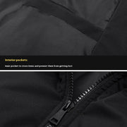 Men's Stand-up Collar Slim Fit Jacket - Reqidas