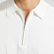 Men’s fashion polo t-shirt – breathable wool blend