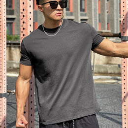 Muscle Sports Loose Cotton T-Shirt - Reqidas 