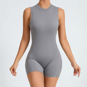 Women's Fitness Sports Jumpsuit - Dark Gray