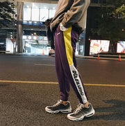 Spring Men’s Casual Slim Fit Sweatpants with Adjustable Waistband