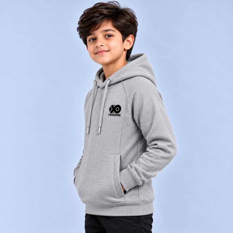 kids cotton fleece hoodie