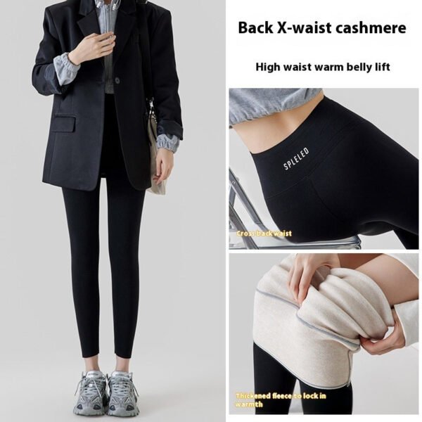 High Waist Cashmere Leggings