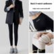 cashmere leggings,high waist thermal tights,warm winter leggings,fleece lined women's leggings,plush thermal trousers,tummy control winter leggings,cold weather fleece tights