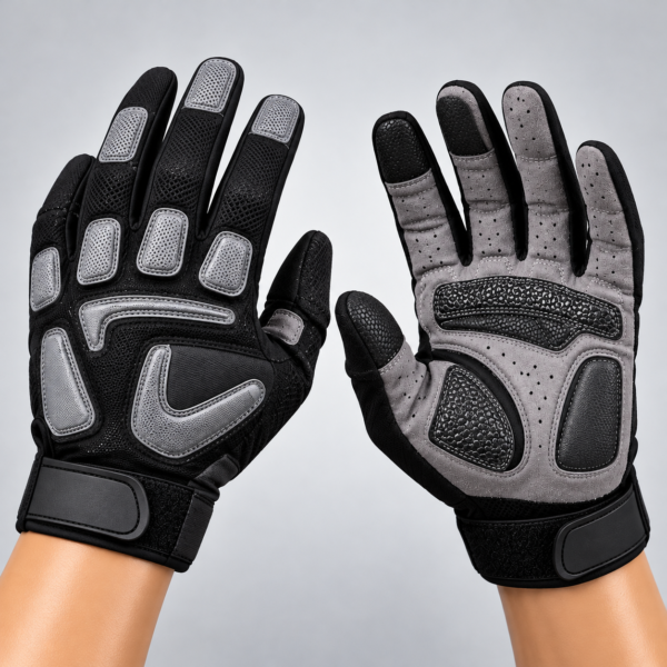 padded gel cycling gloves